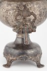 Самовар-ваза с серебряным бордюром