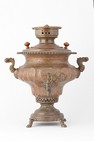 Самовар ваза с гравированным орнаментом
