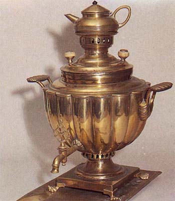 Самовар вазой. Середина XIX века.