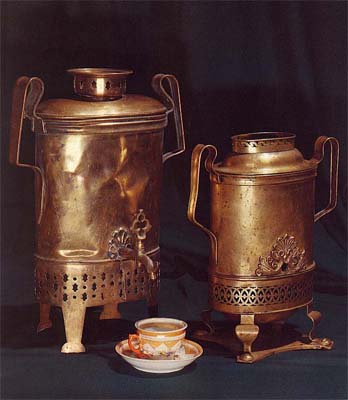 Coffee-pot samovars. 1840
