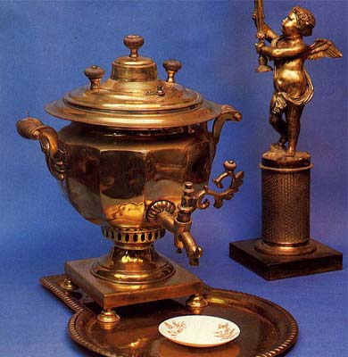 Самовар вазой. XIX век.